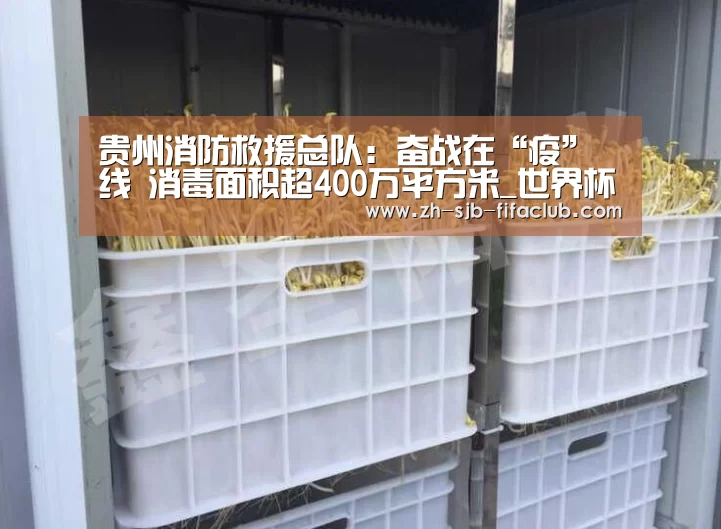 贵州消防救援总队:奋战在“疫”线 消毒面积超400万平方米_世界杯买球网站(图1) 世界杯外围买球官网